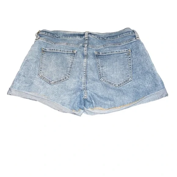 Old Navy Light Blue Jean Shorts - Picture 5 of 5